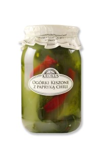 ogorki kiszone z papryka krokus