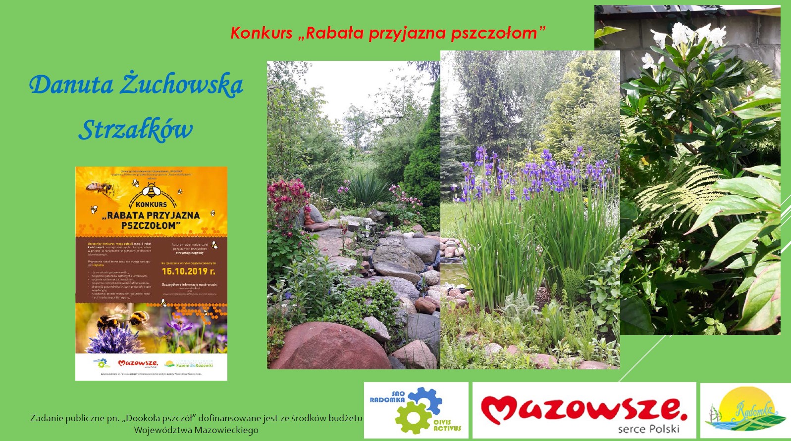 Przedstawiamy laureatów konkursu "Rabata przyjazna pszczołom"