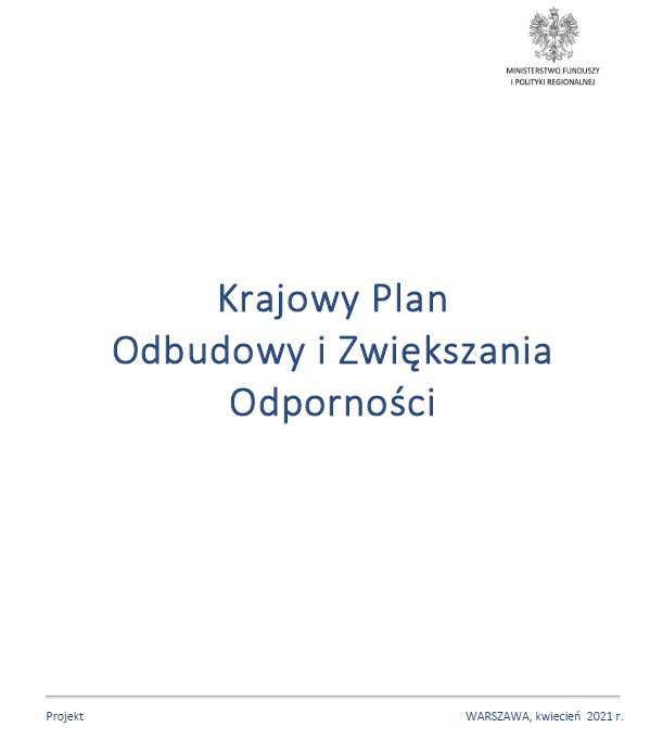 Rząd przyjął Krajowy Plan Odbudowy 