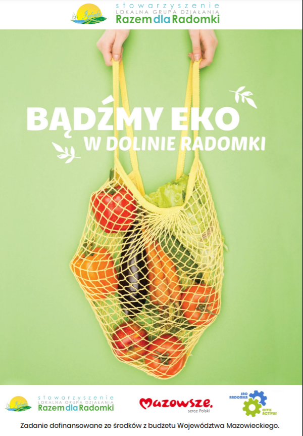 Nowa publikacja LGD Razem dla Radomki – Bądźmy eko w Dolinie Radomki.